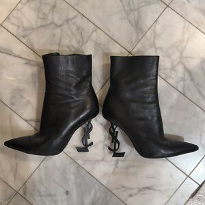 YSL Calfskin Booties